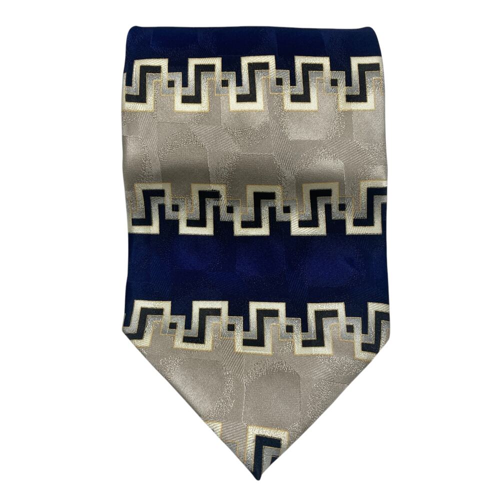 Franco Di Napoli Mens Tie 100% Silk Multicolored